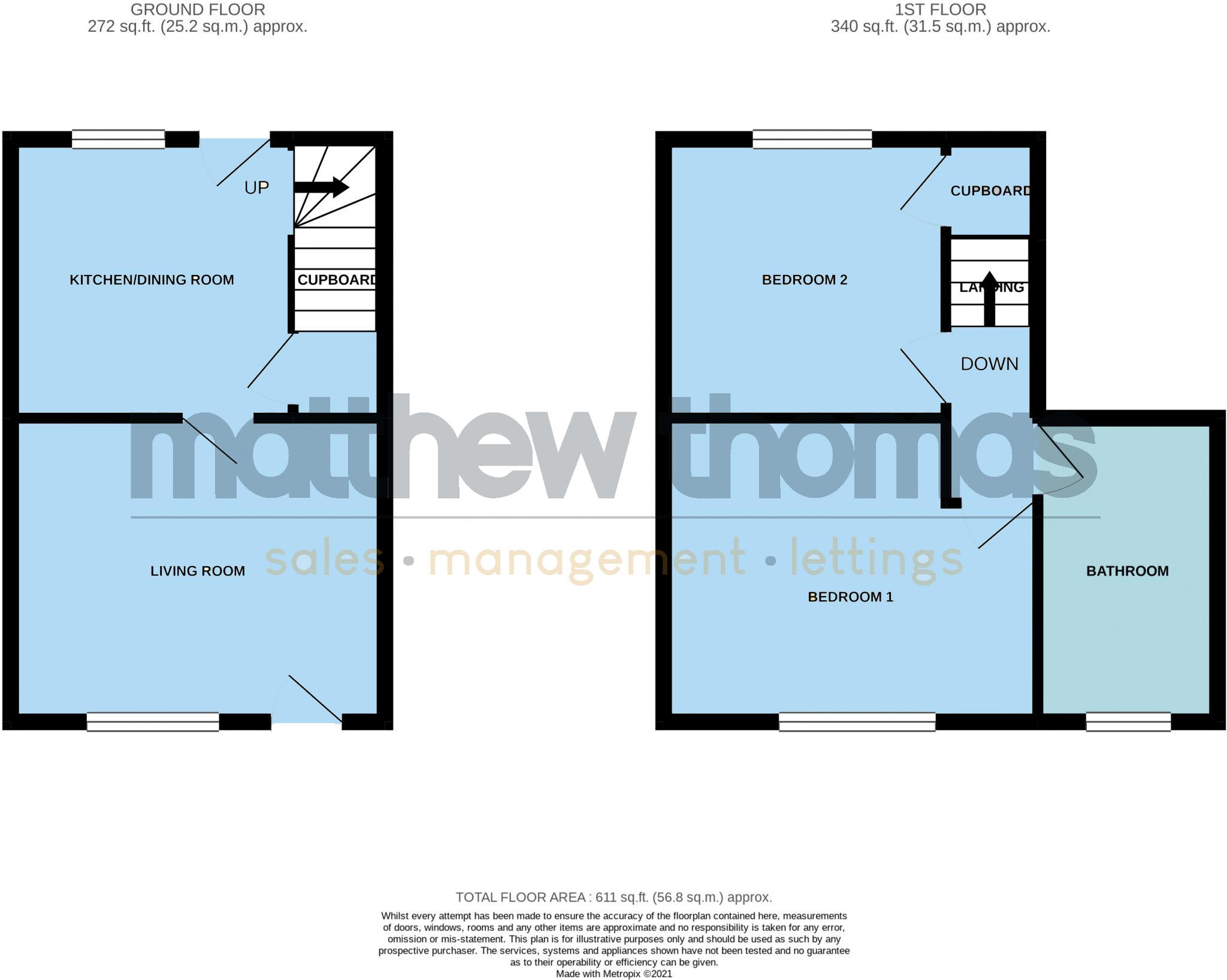 Butterley Hill, Ripley DE5, 2 bedroom terraced house for sale