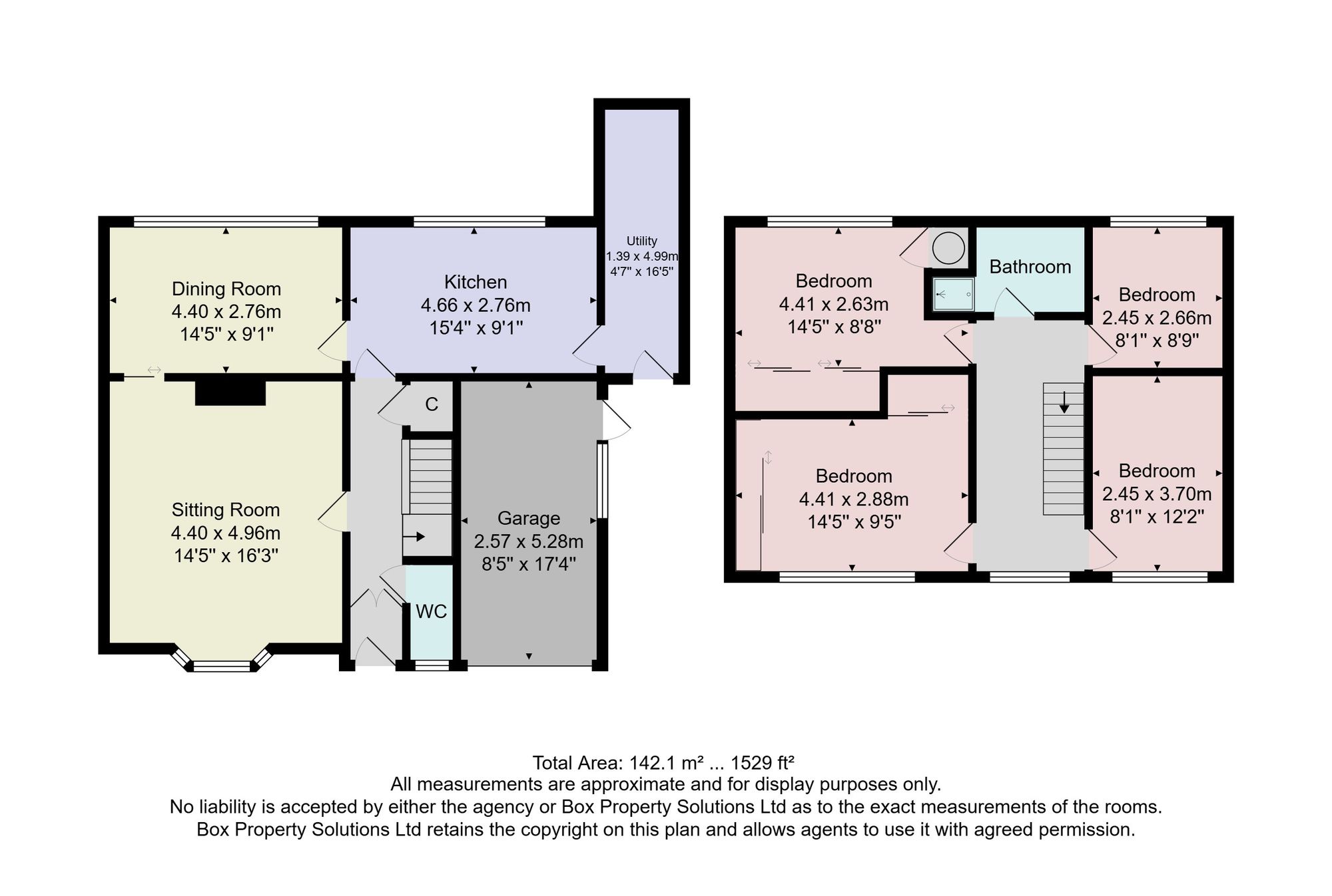 4 Mallinson Crescent, Harrogate floorplan