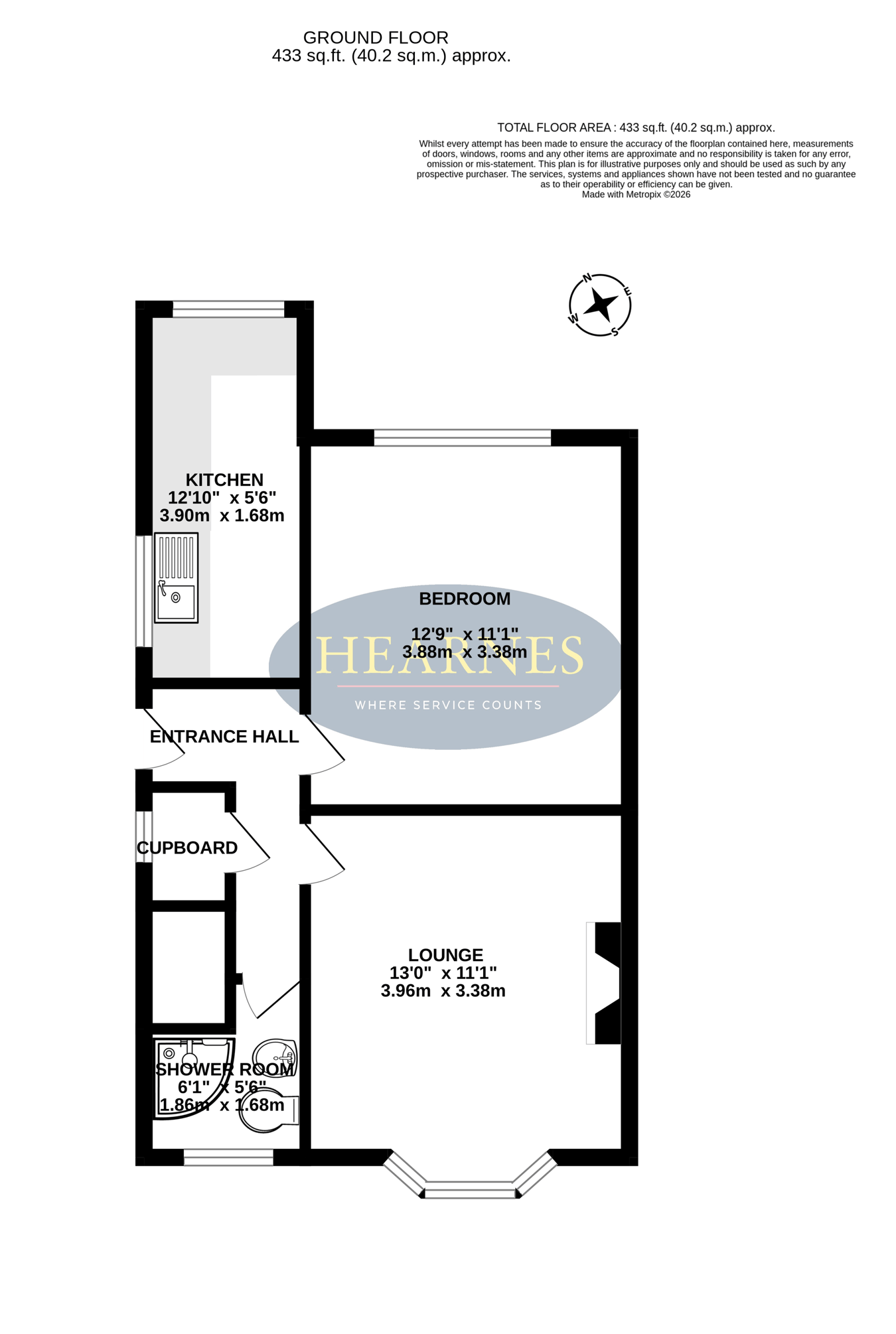 15a, Gwynne Road, Poole floorplan