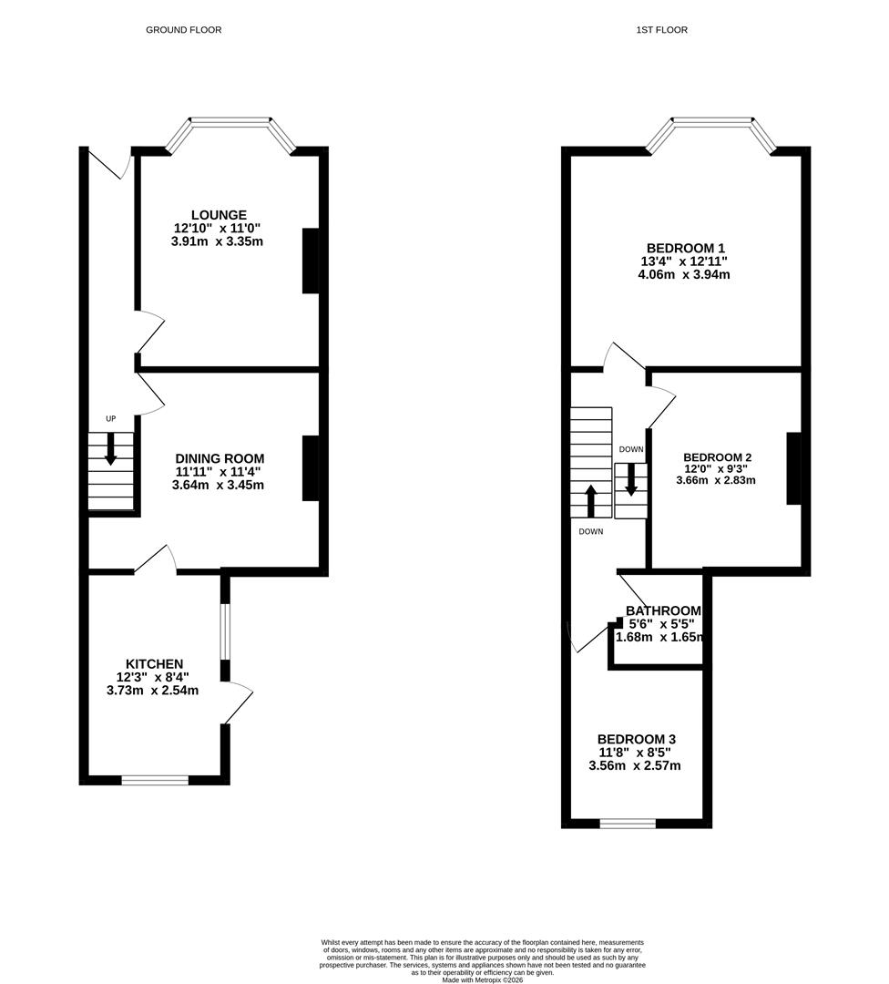 24, Huntingdon Street, Hull floorplan