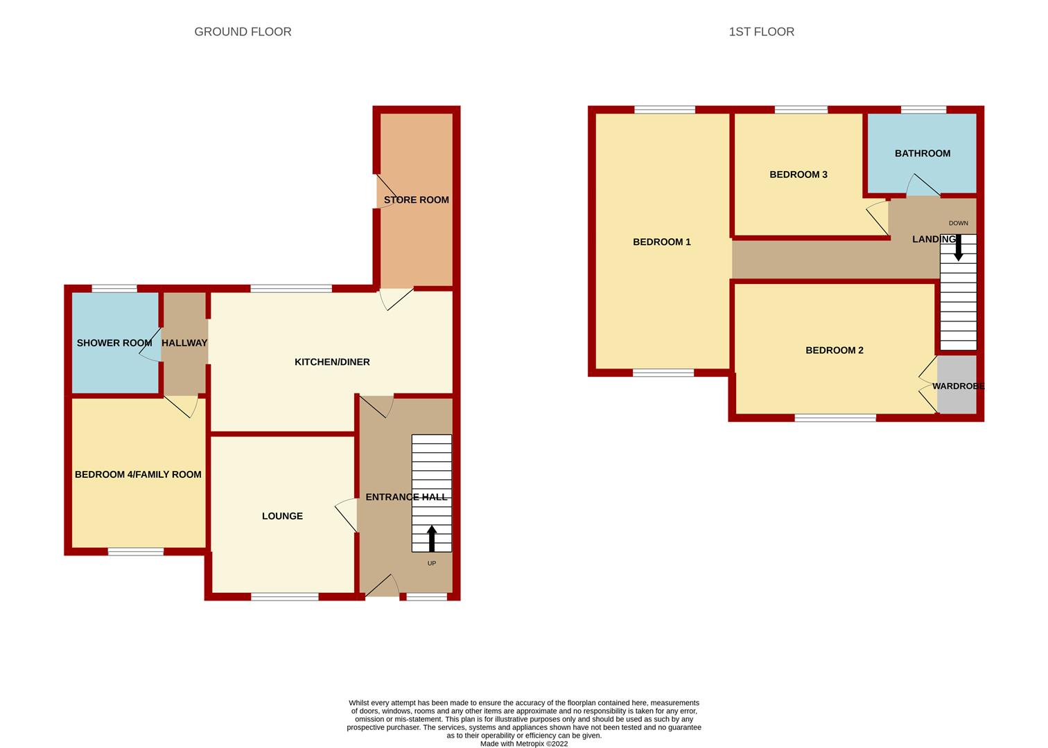 47, York Road, Cinderford floorplan