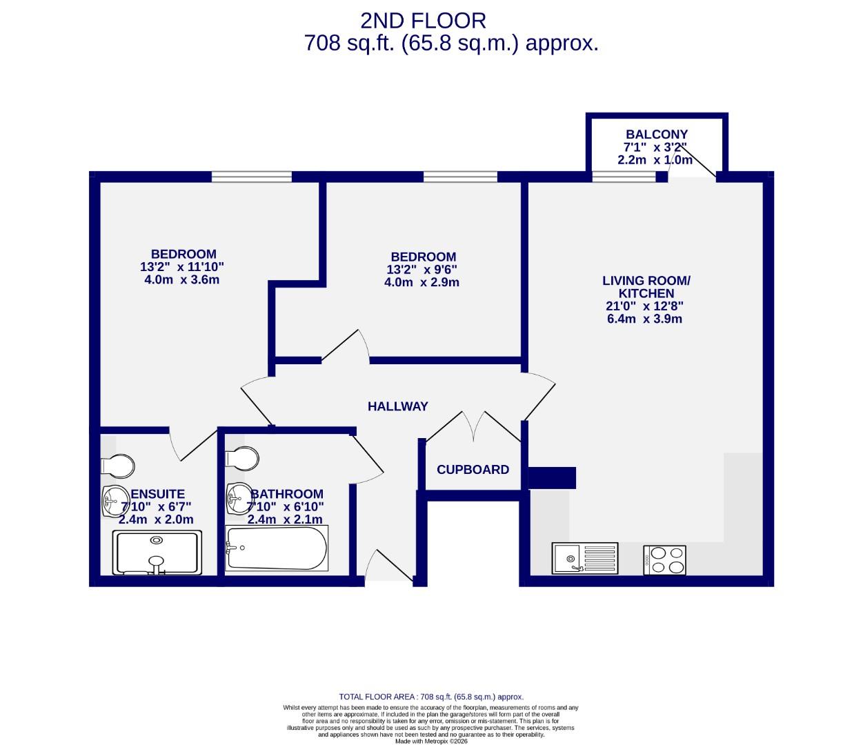 Apartment 162 Core 4, Leetham House, York floorplan