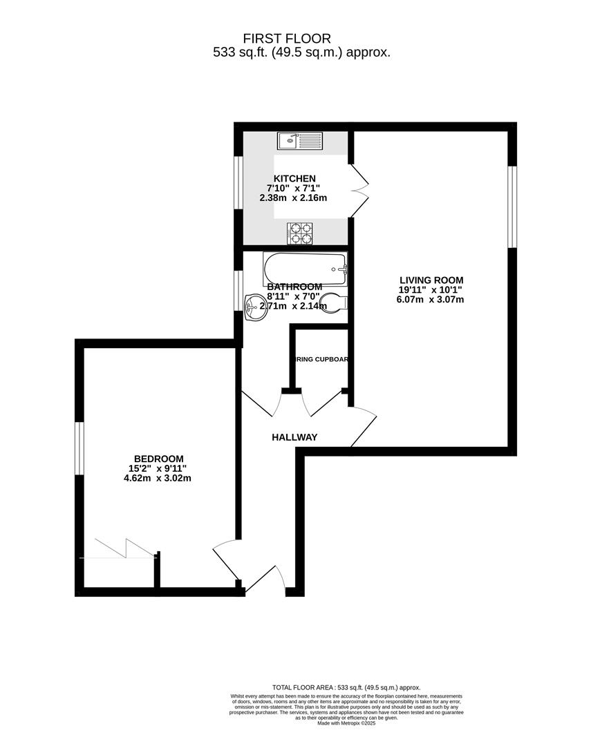 Priory Avenue, Caversham, Reading floorplan