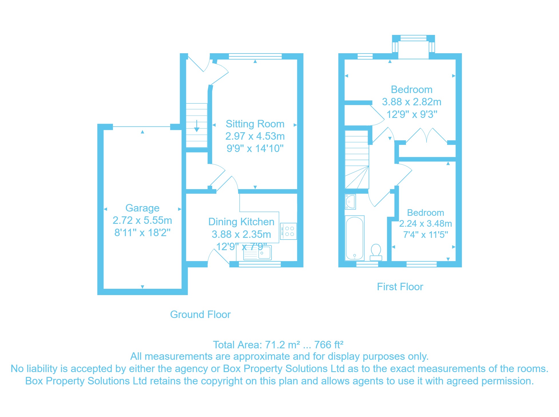 25, Stead Hill Way, Bradford floorplan