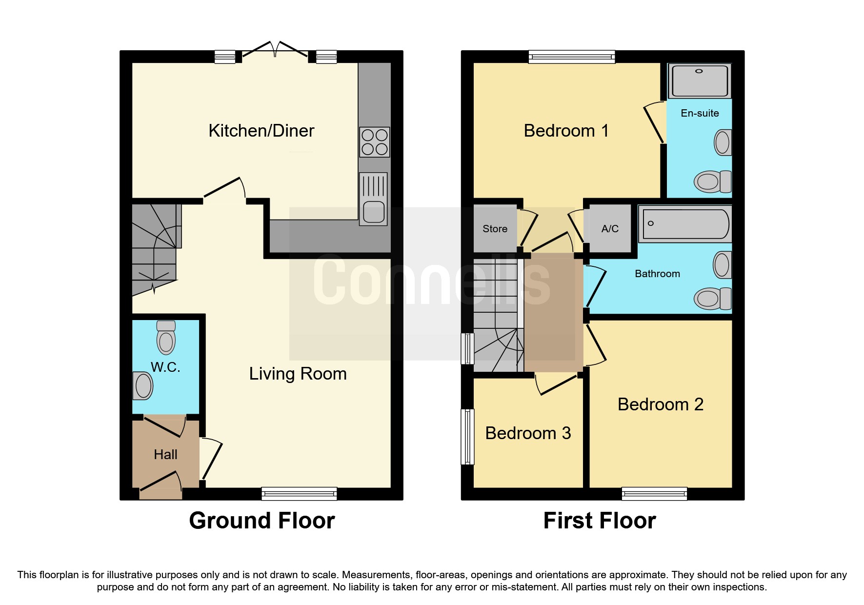 39, Foxhills Way, Brackley floorplan