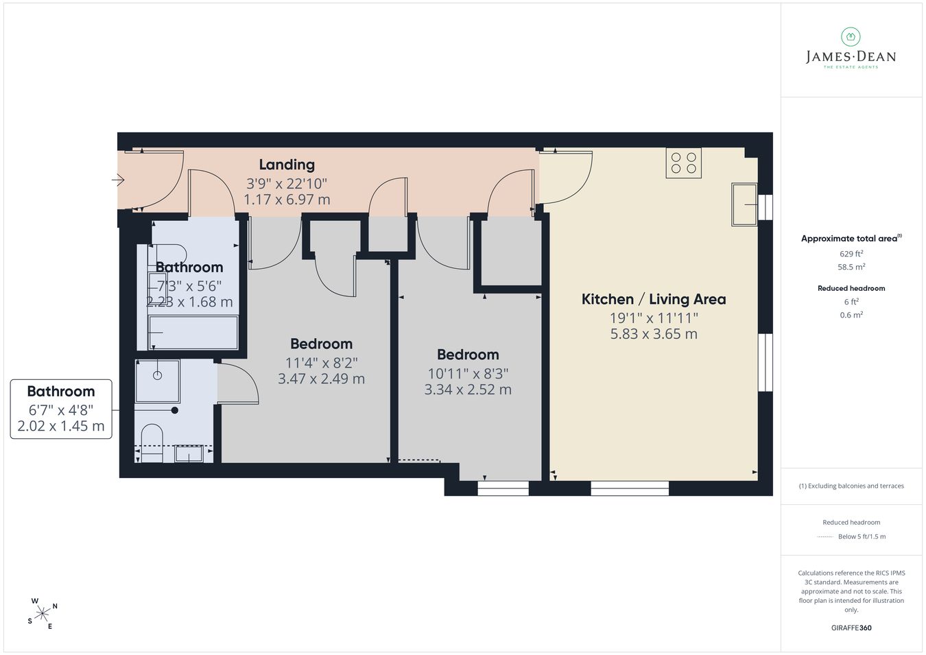 Monmouth House, Hereford Road, Monmouth floorplan