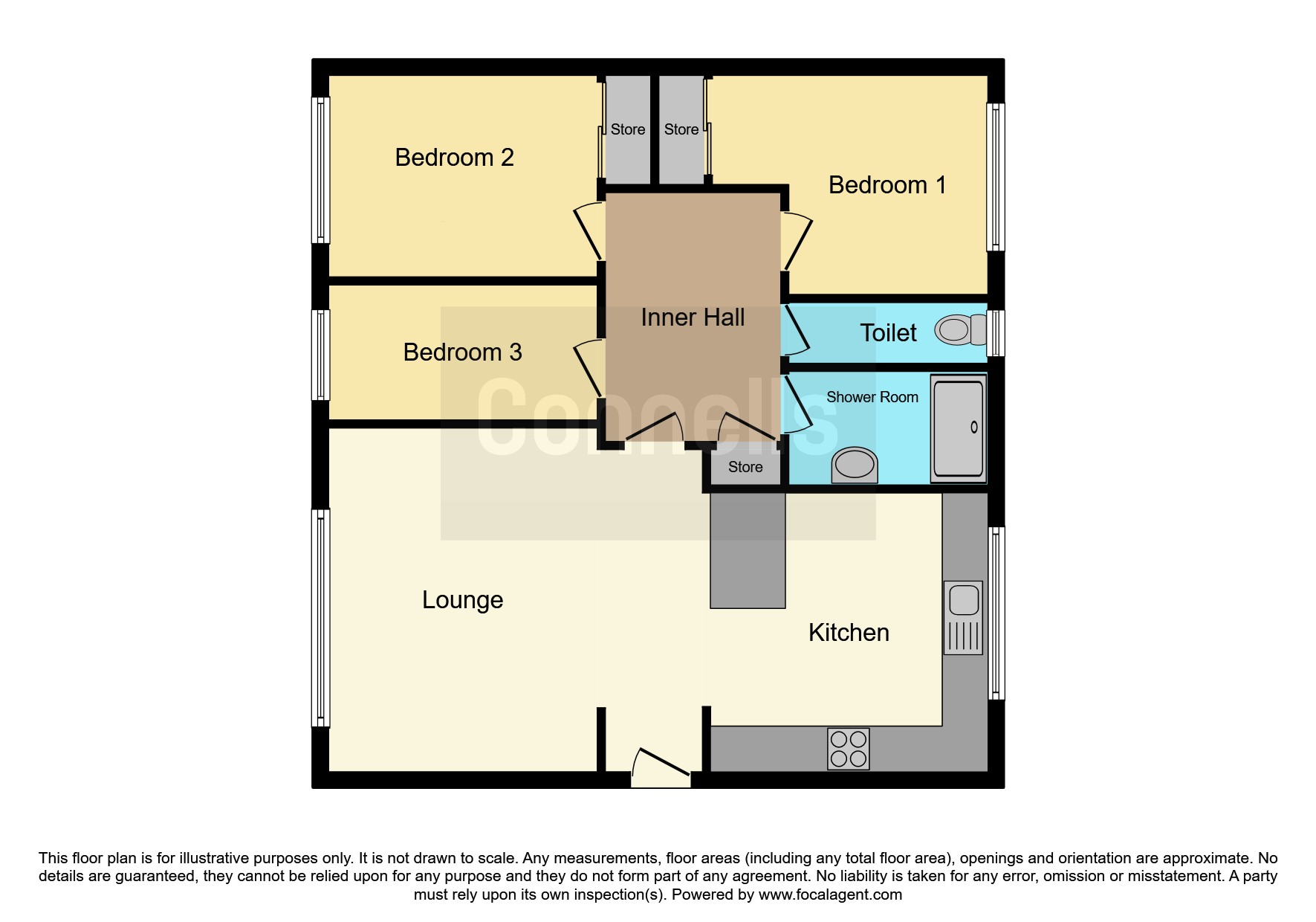 33, Remburn Gardens, Warwick floorplan