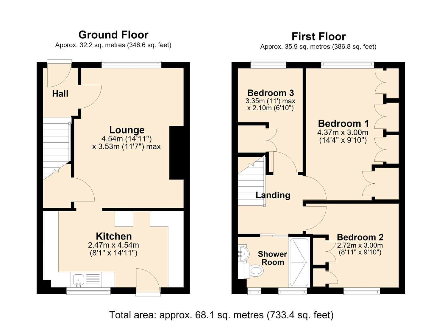 8, Foxhill Close, Hull floorplan
