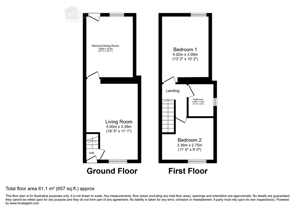 13, Cross Street, Aberdare floorplan