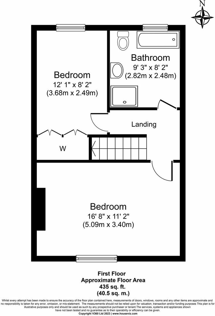 1, Hill Top, Selby floorplan