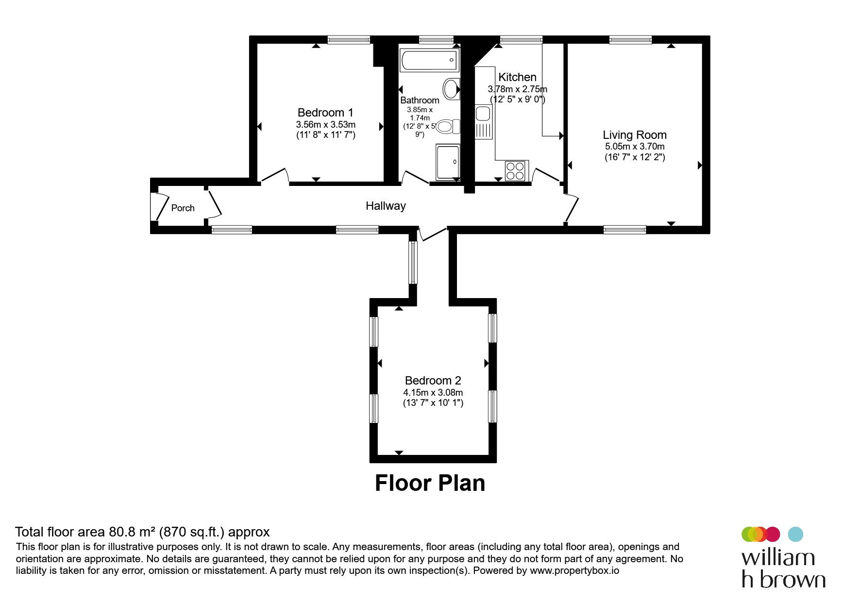 28, Hillcrest Court, Diss floorplan