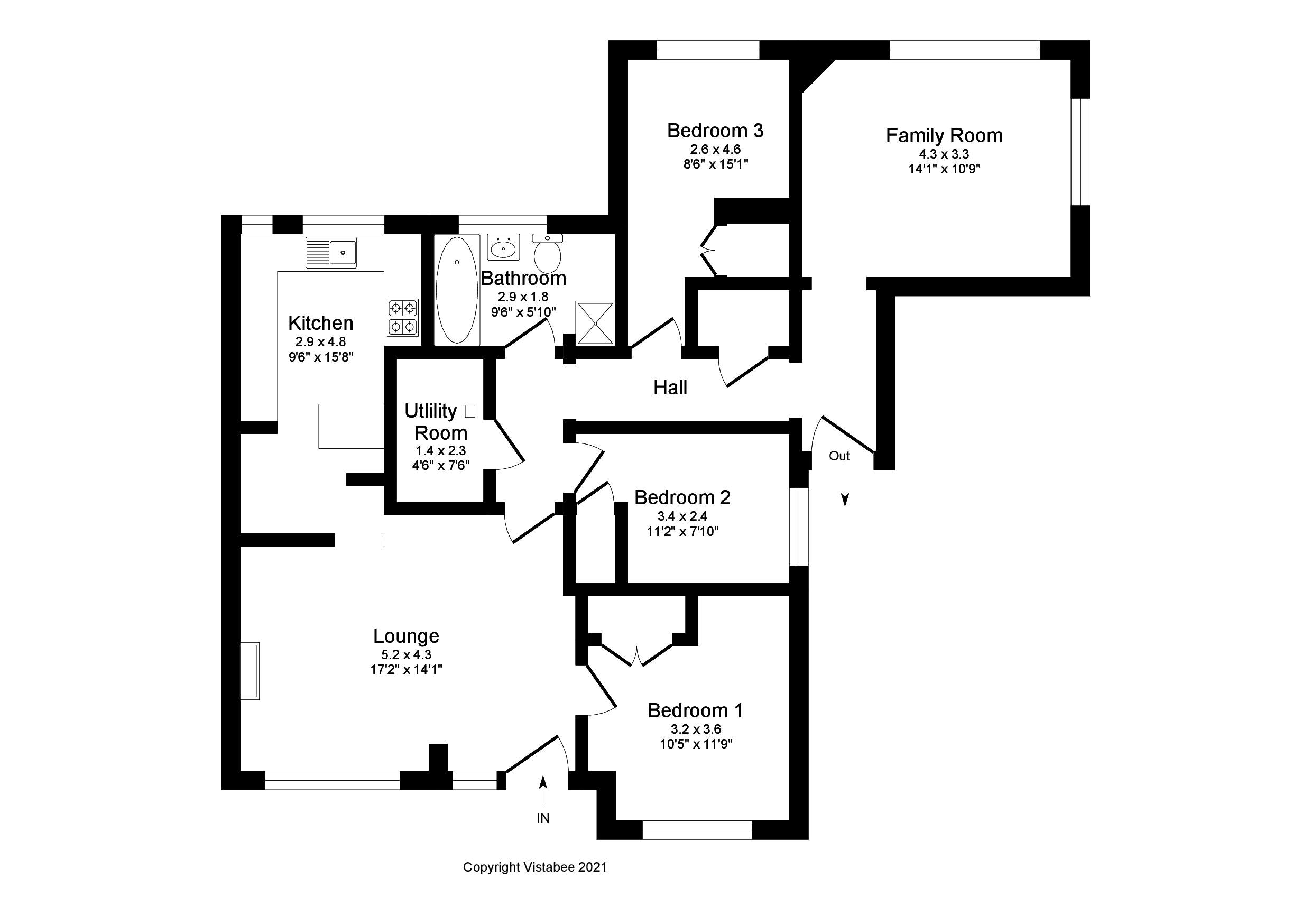 Kip Avenue, Inverkip, Inverkip, Inverclyde PA16, 3 bedroom bungalow for