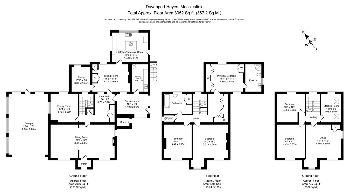 Davenport Hayes, Church Lane, Macclesfield floorplan