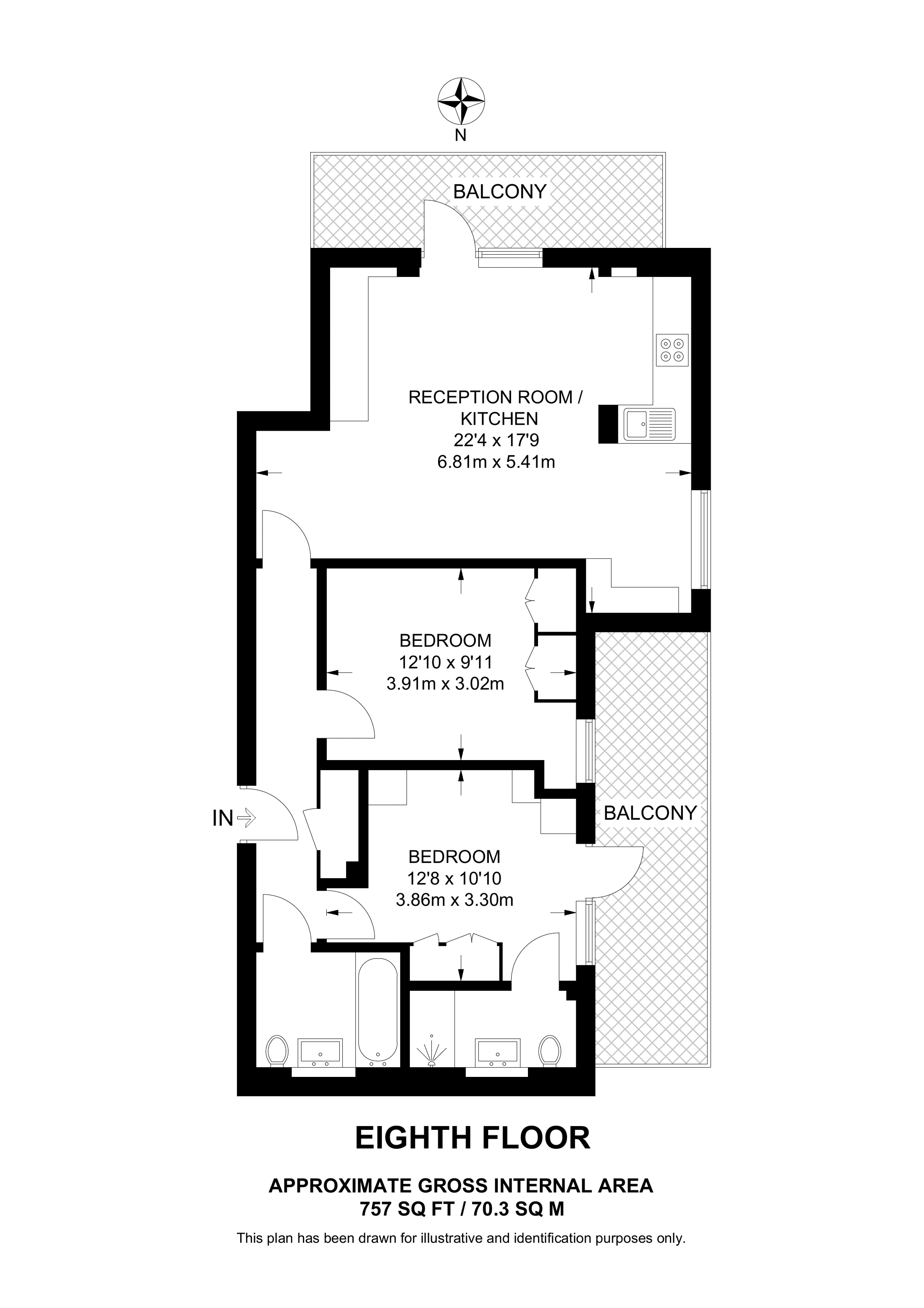 Blagdon Road, New Malden, NEW MALDEN, KT3 floorplan