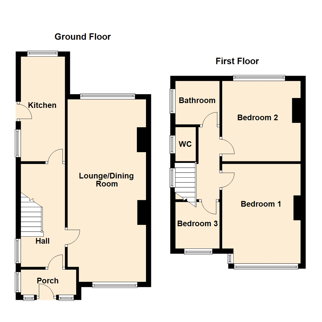 3 Bedrooms Semi-detached house for sale in Moor Lane, Sherburn In Elmet, Leeds LS25