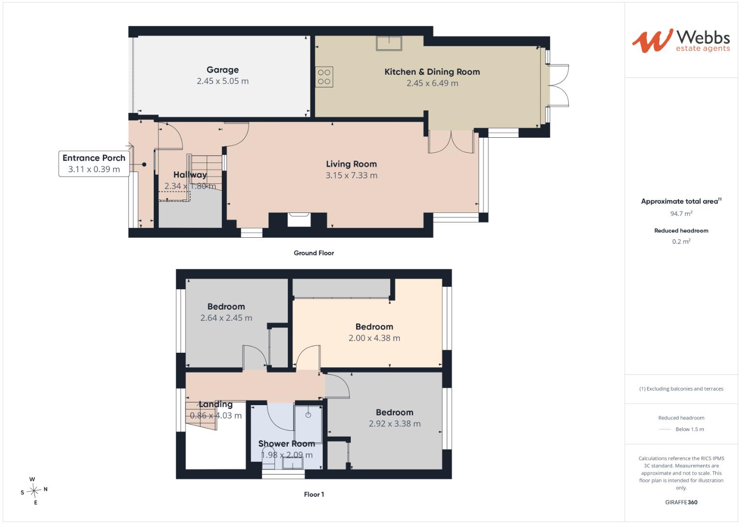 14, Charlesdale Drive, Walsall floorplan