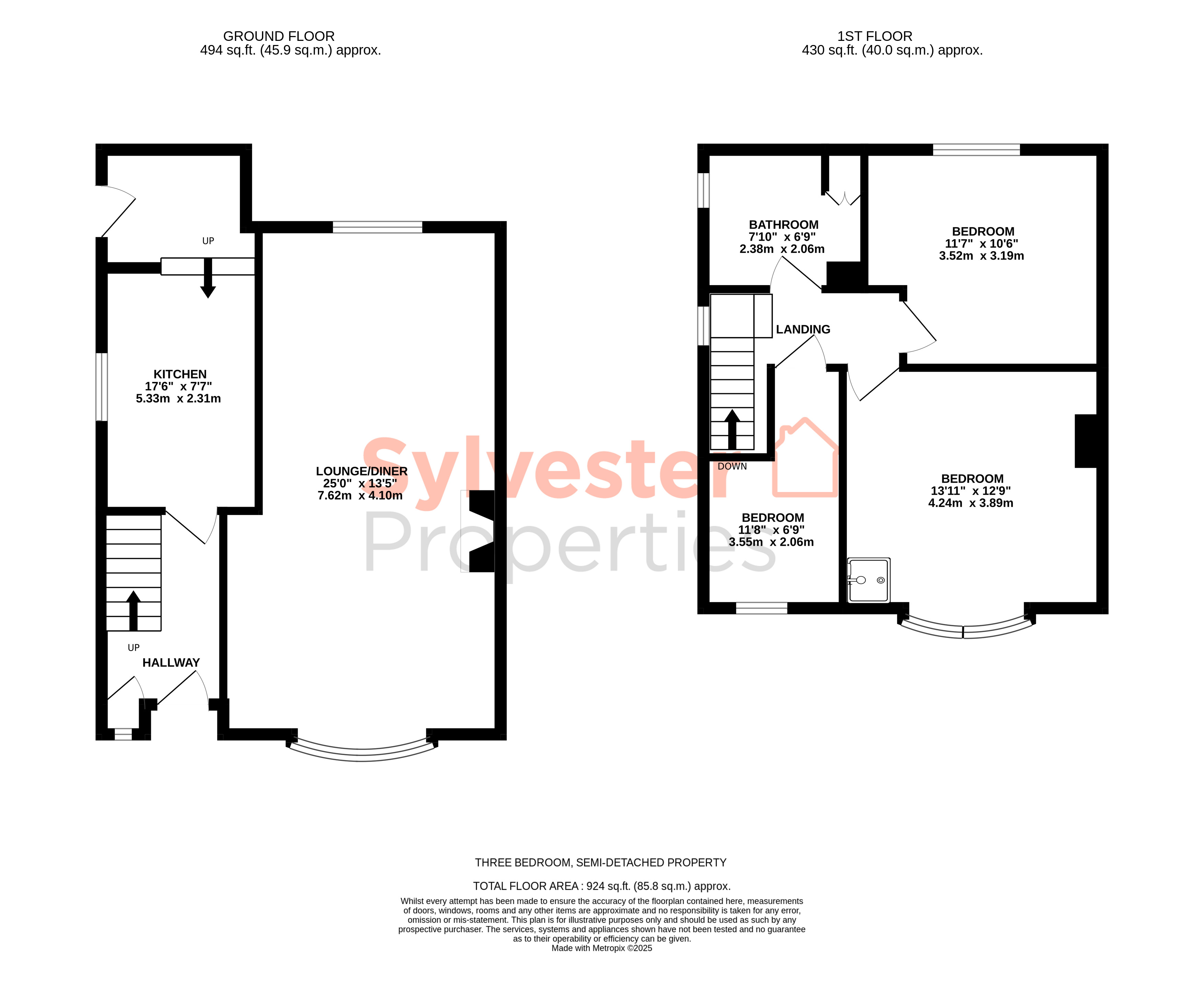 29, Coniscliffe Road, Stanley floorplan