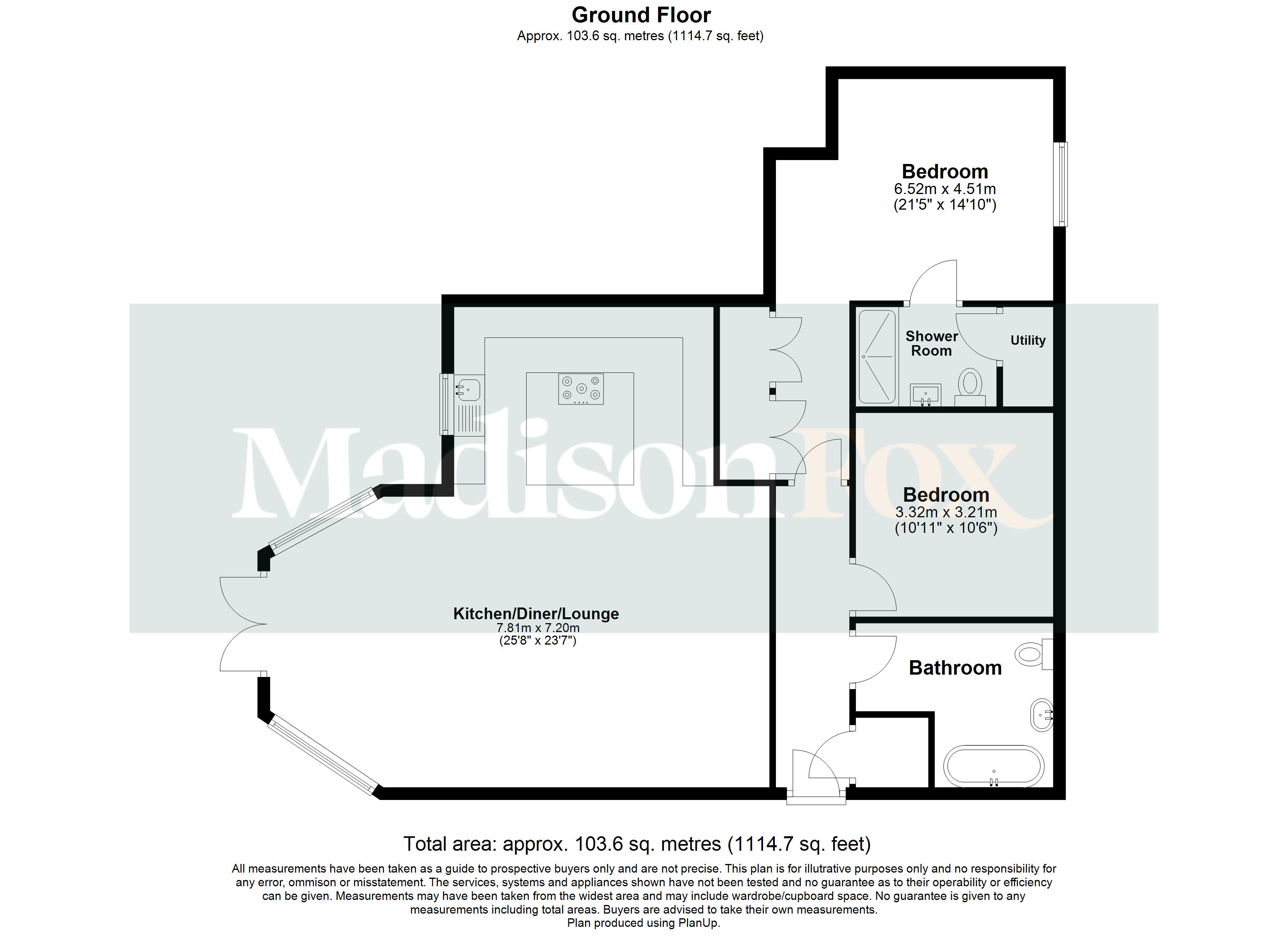 Flat 3, Wentworth House,, Hampstead Avenue, Woodford Green floorplan