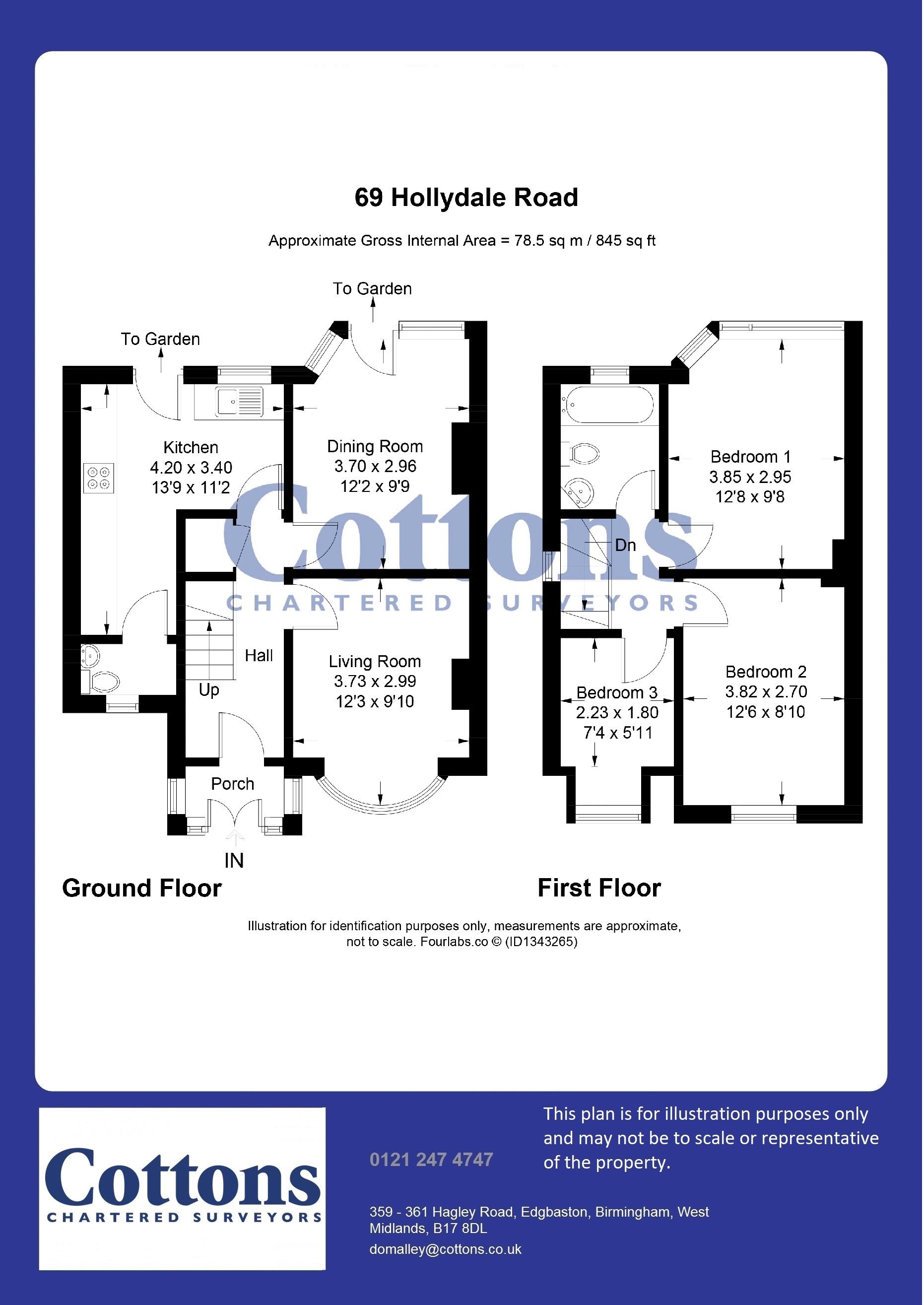 Hollydale Road, Birmingham floorplan