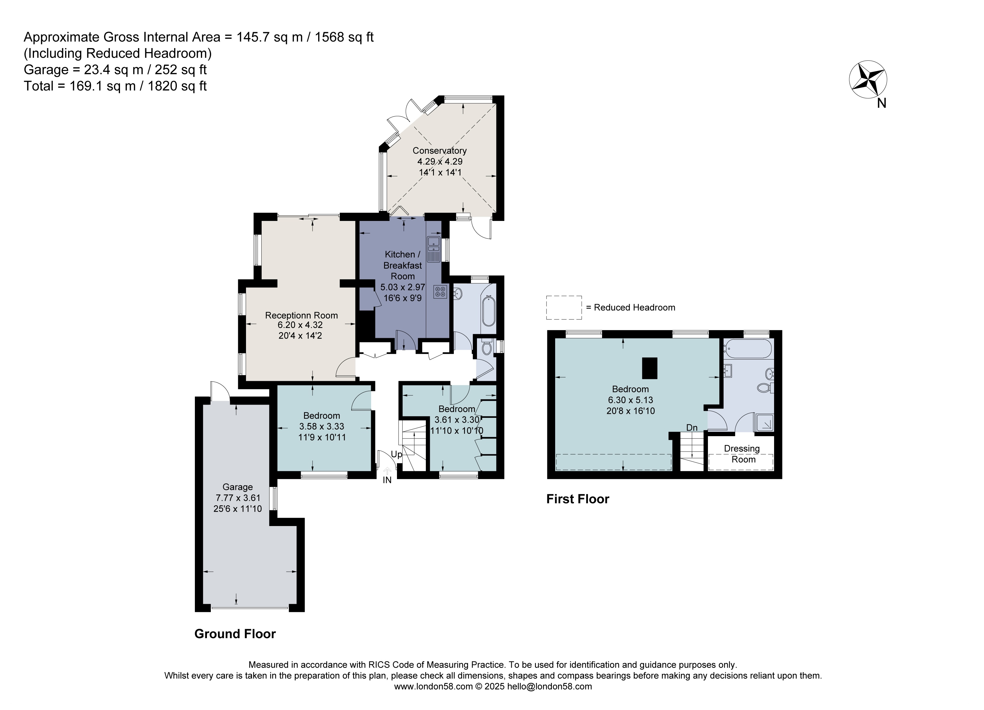 Villette,, Ockham Road North, Leatherhead floorplan
