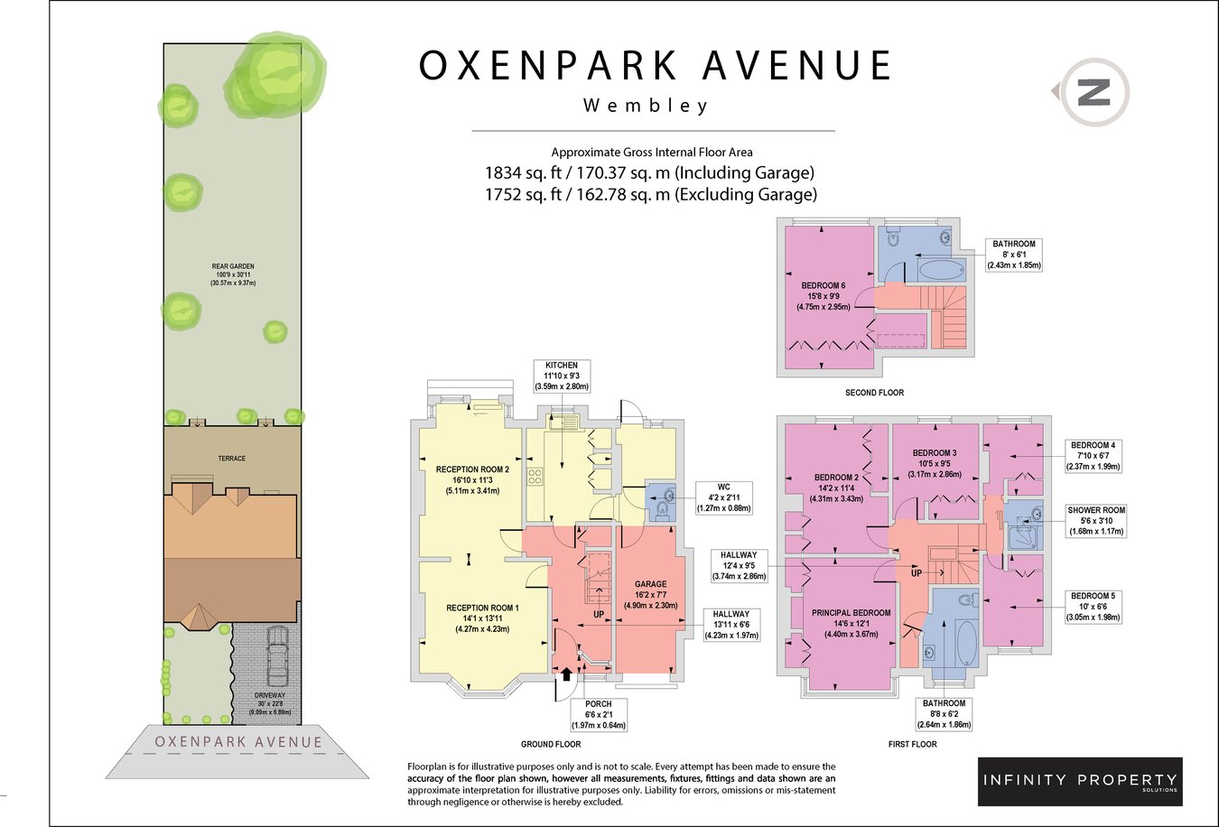 30, Oxenpark Avenue, Wembley floorplan