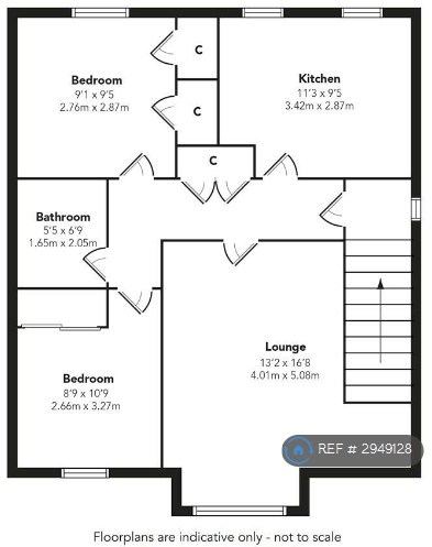 B Sauchie Road, Crieff floorplan
