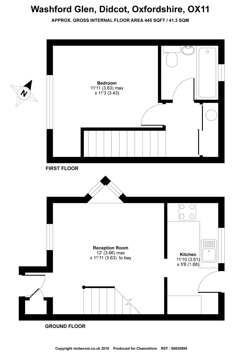 1 Bedrooms End terrace house to rent in Didcot, Oxfordshire OX11