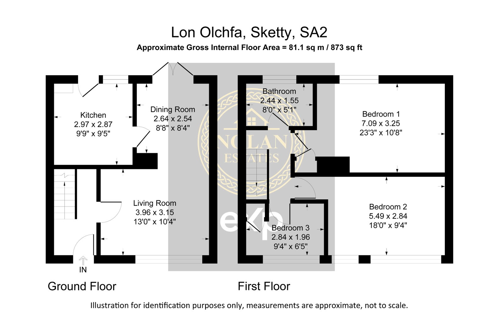 74, Lon Olchfa, Swansea floorplan