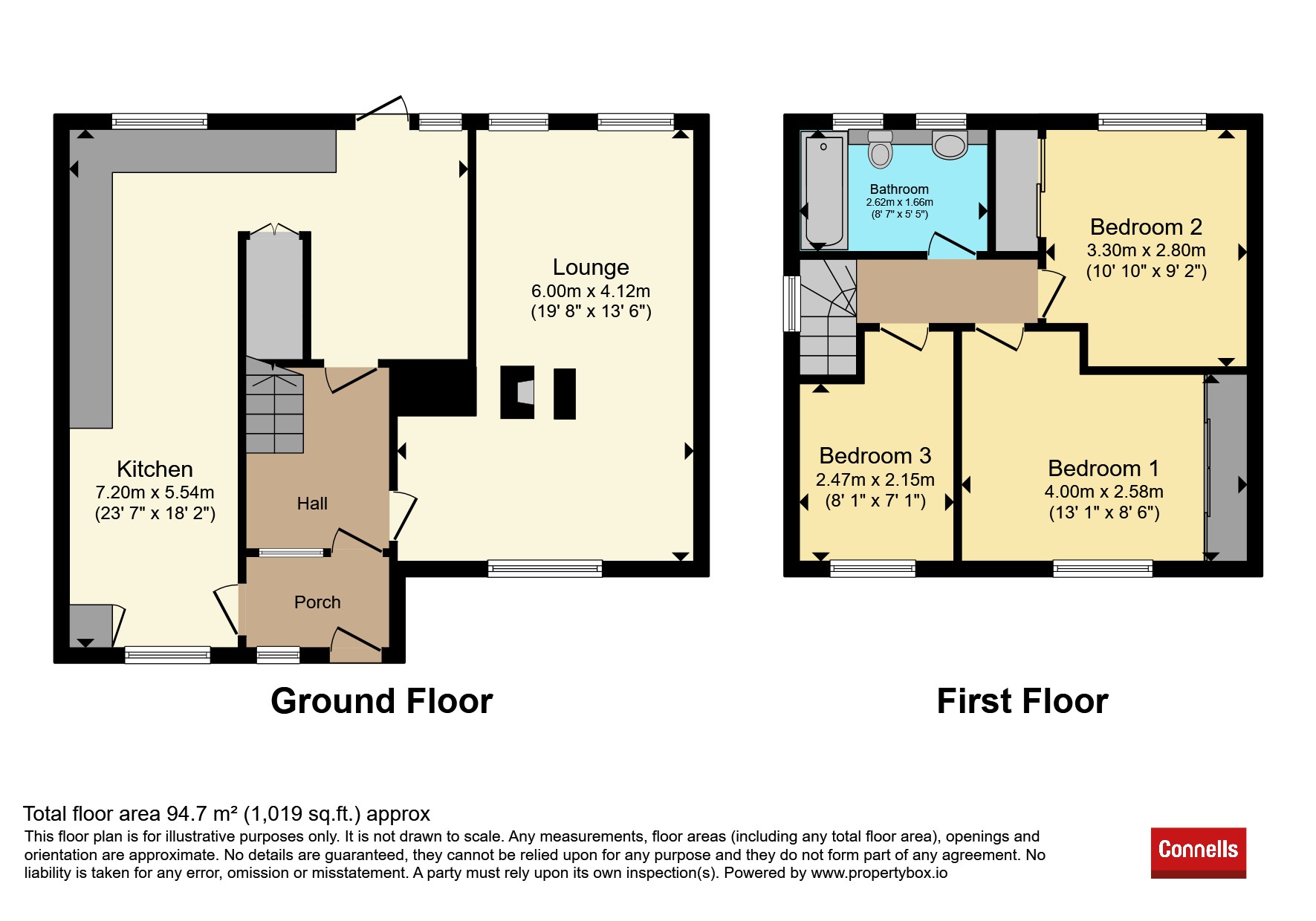217, Queen Street, Burntwood floorplan