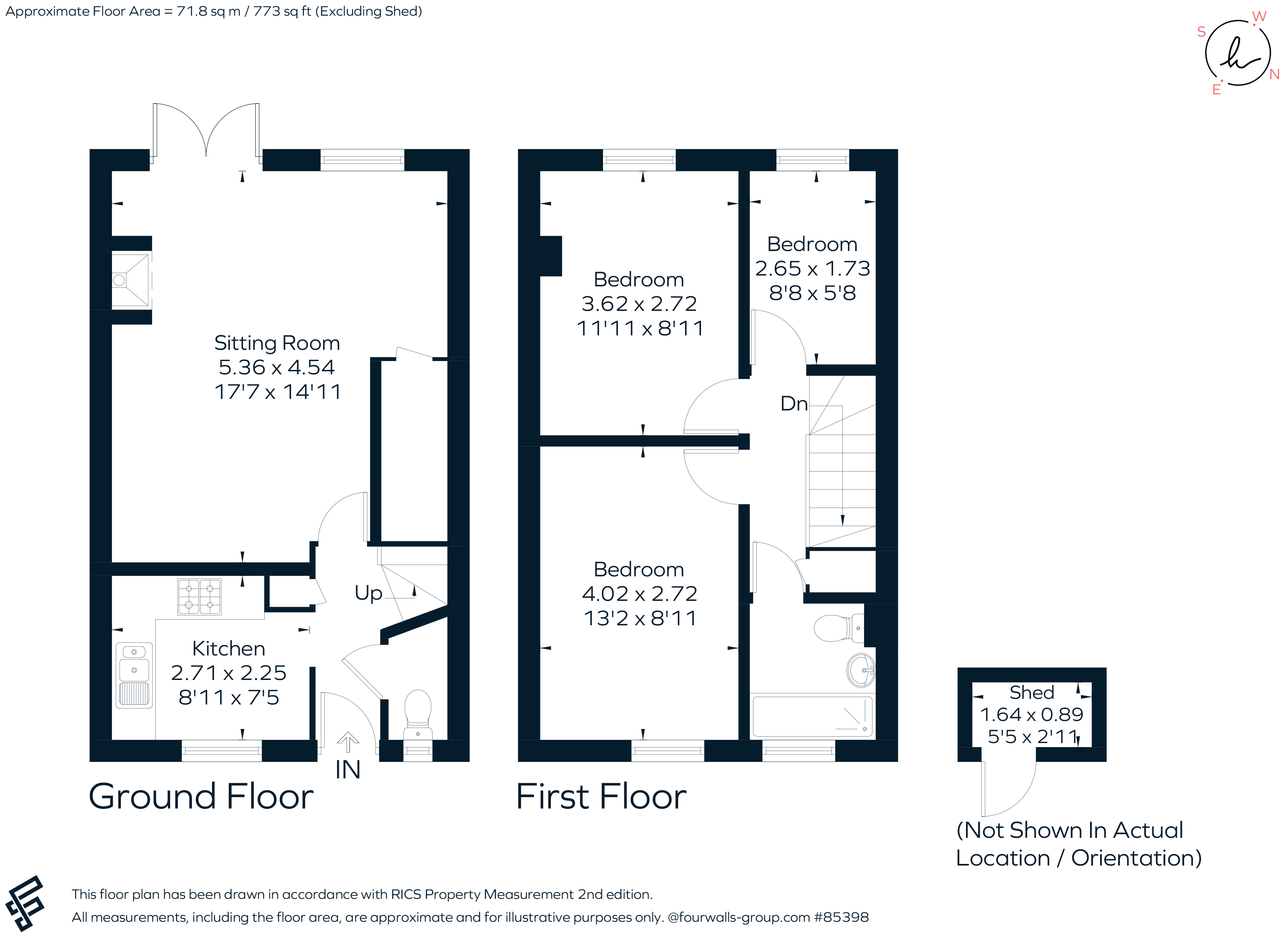 22, Bower Gardens, Salisbury floorplan
