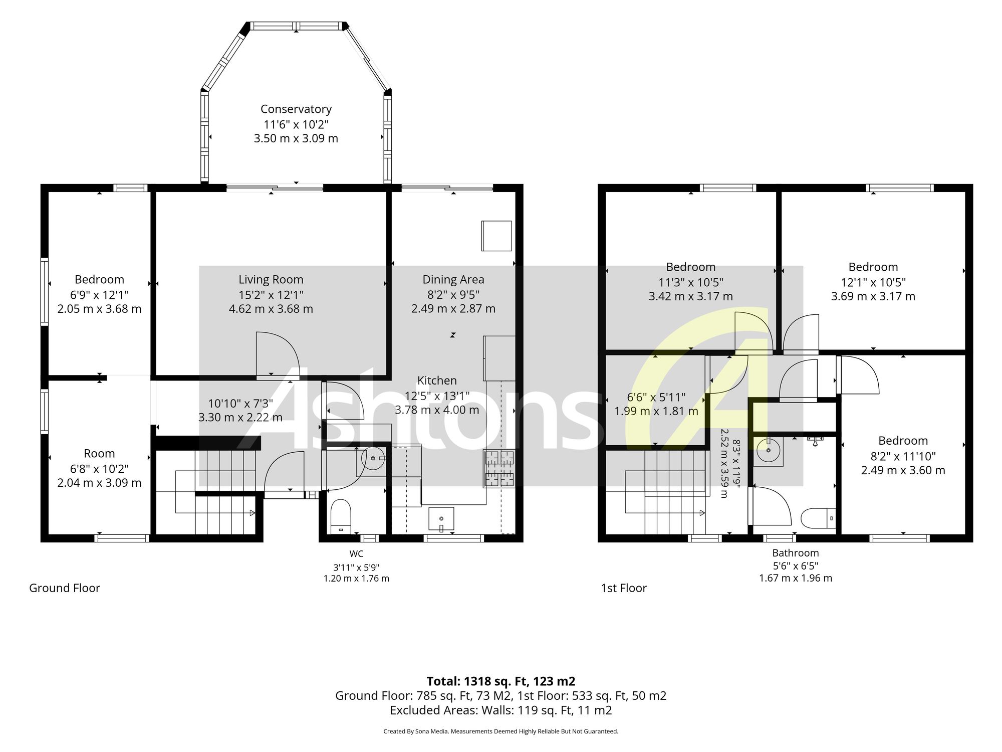 7 Humphreys Close, Runcorn floorplan