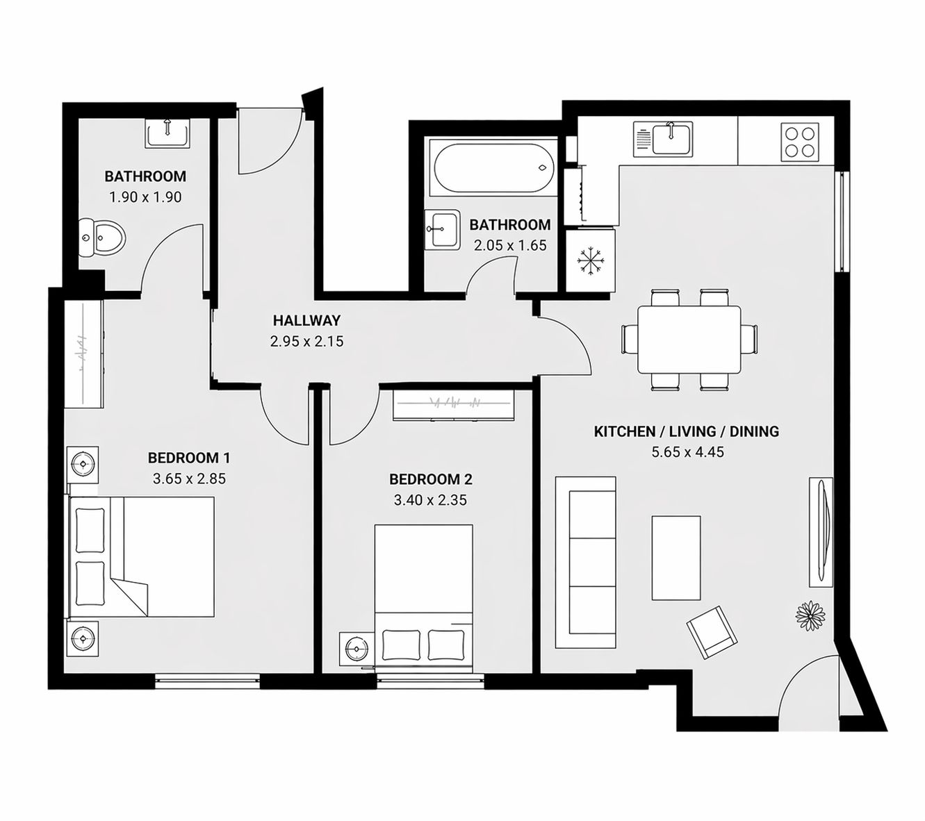 11, Broad Gauge Way, West Midlands floorplan