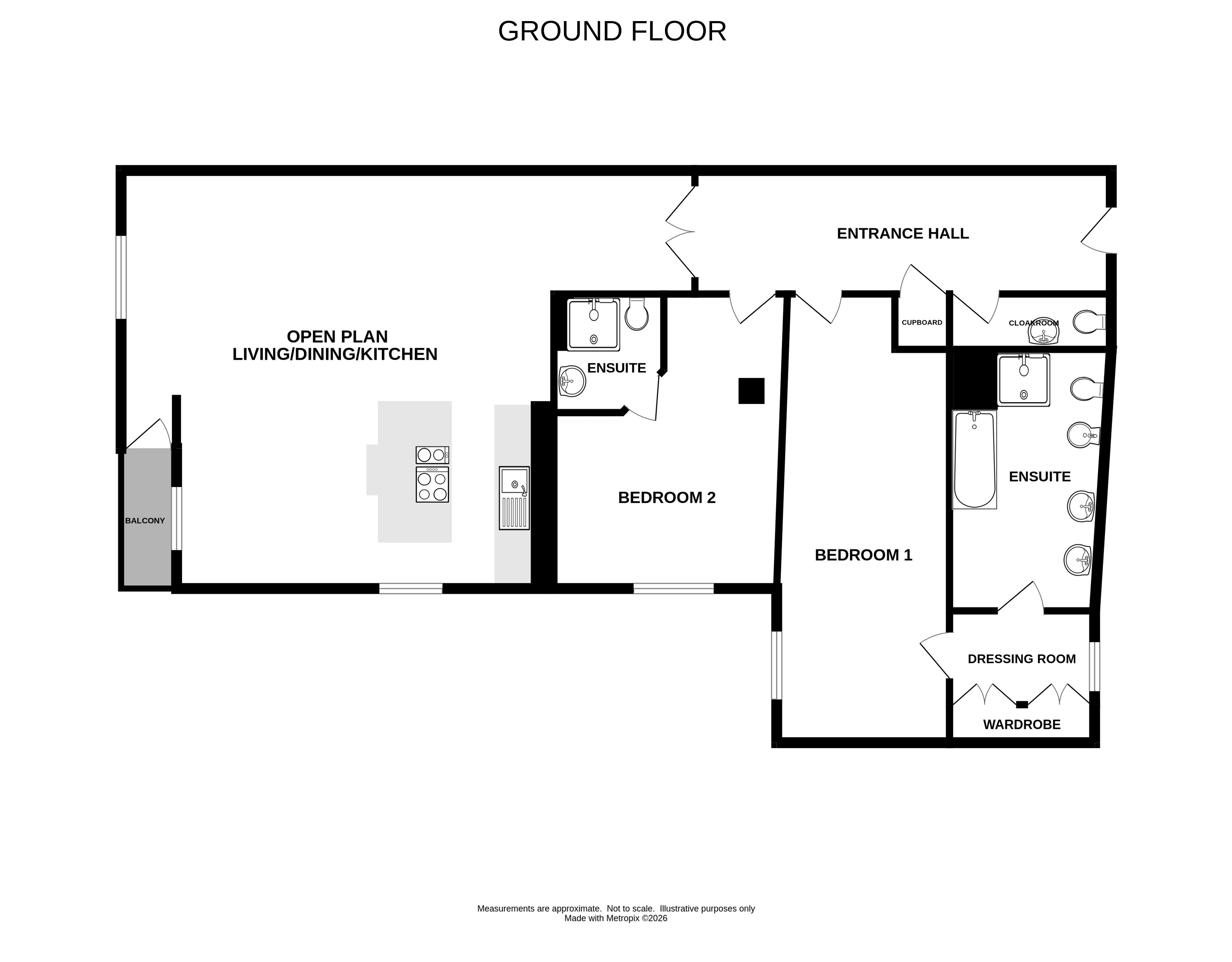 3, The Orangery, Exeter floorplan