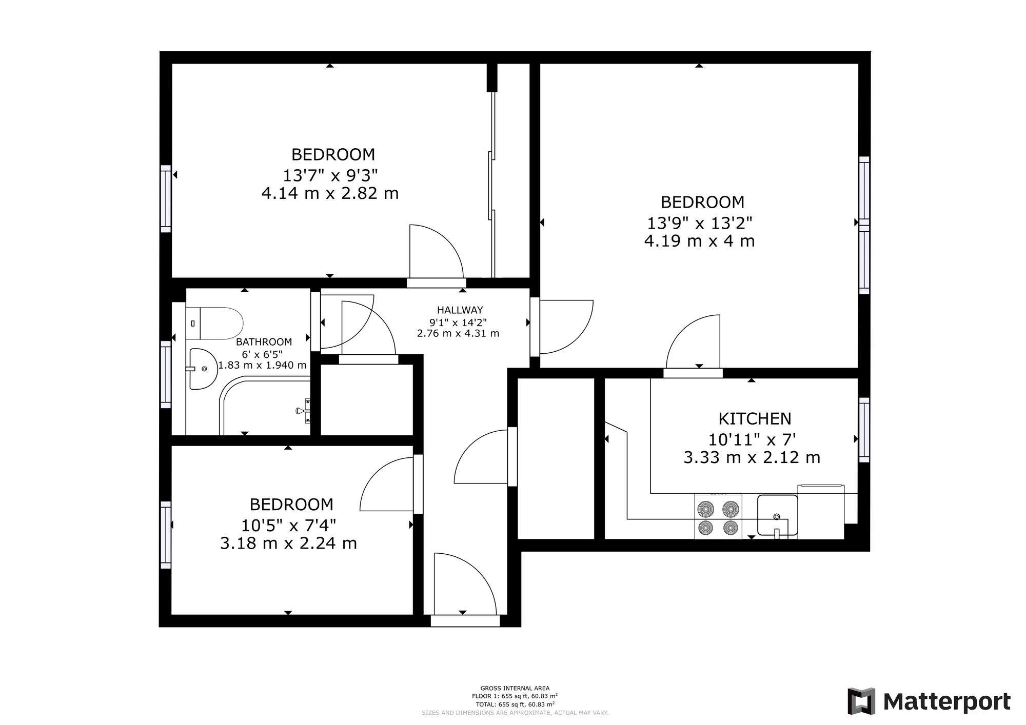 Flat 8, Wellmeadow Farm Meadow Way, Glasgow floorplan
