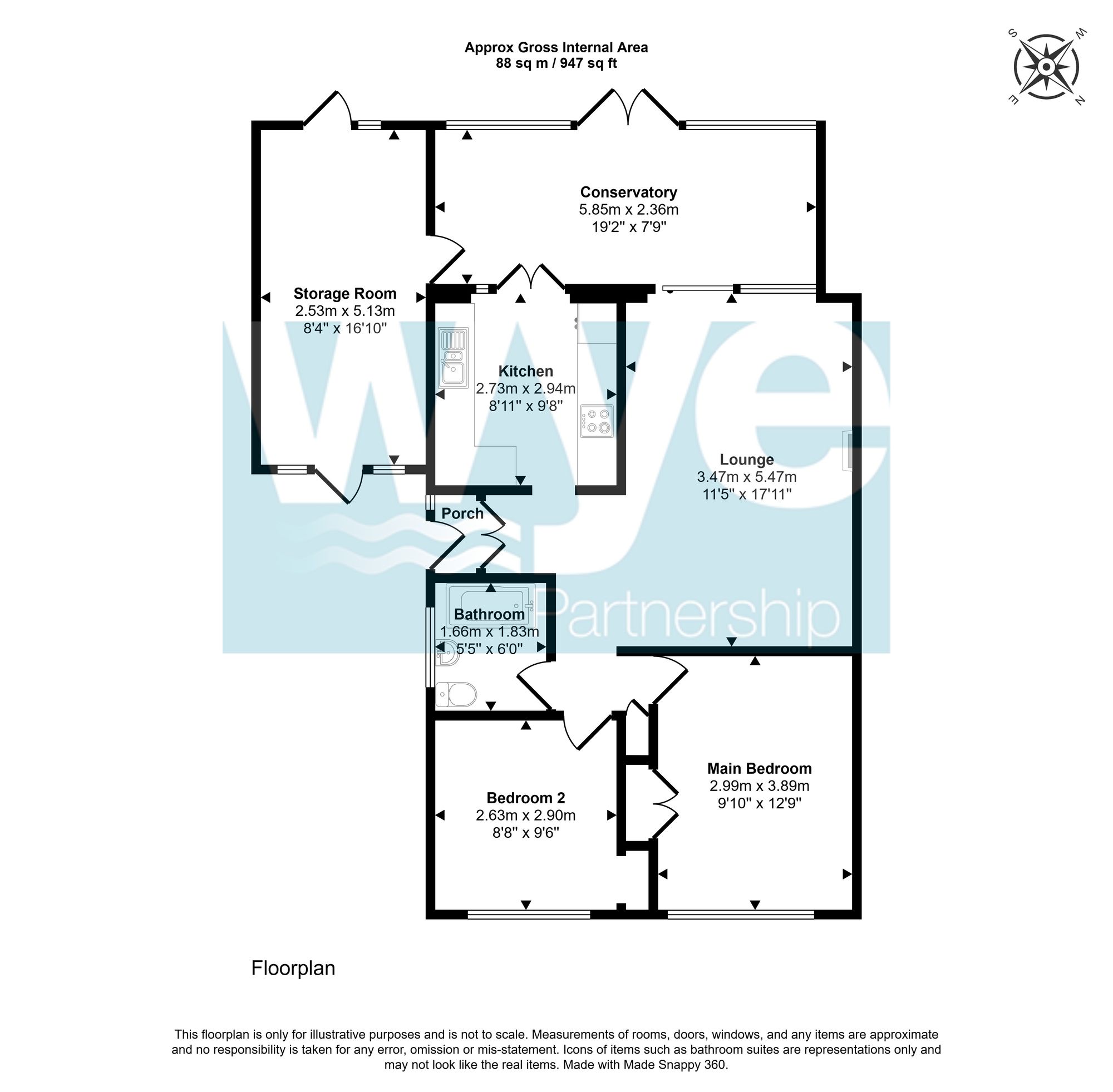11 Beech Close, High Wycombe floorplan
