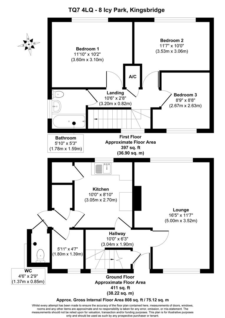 8, Icy Park, Kingsbridge floorplan