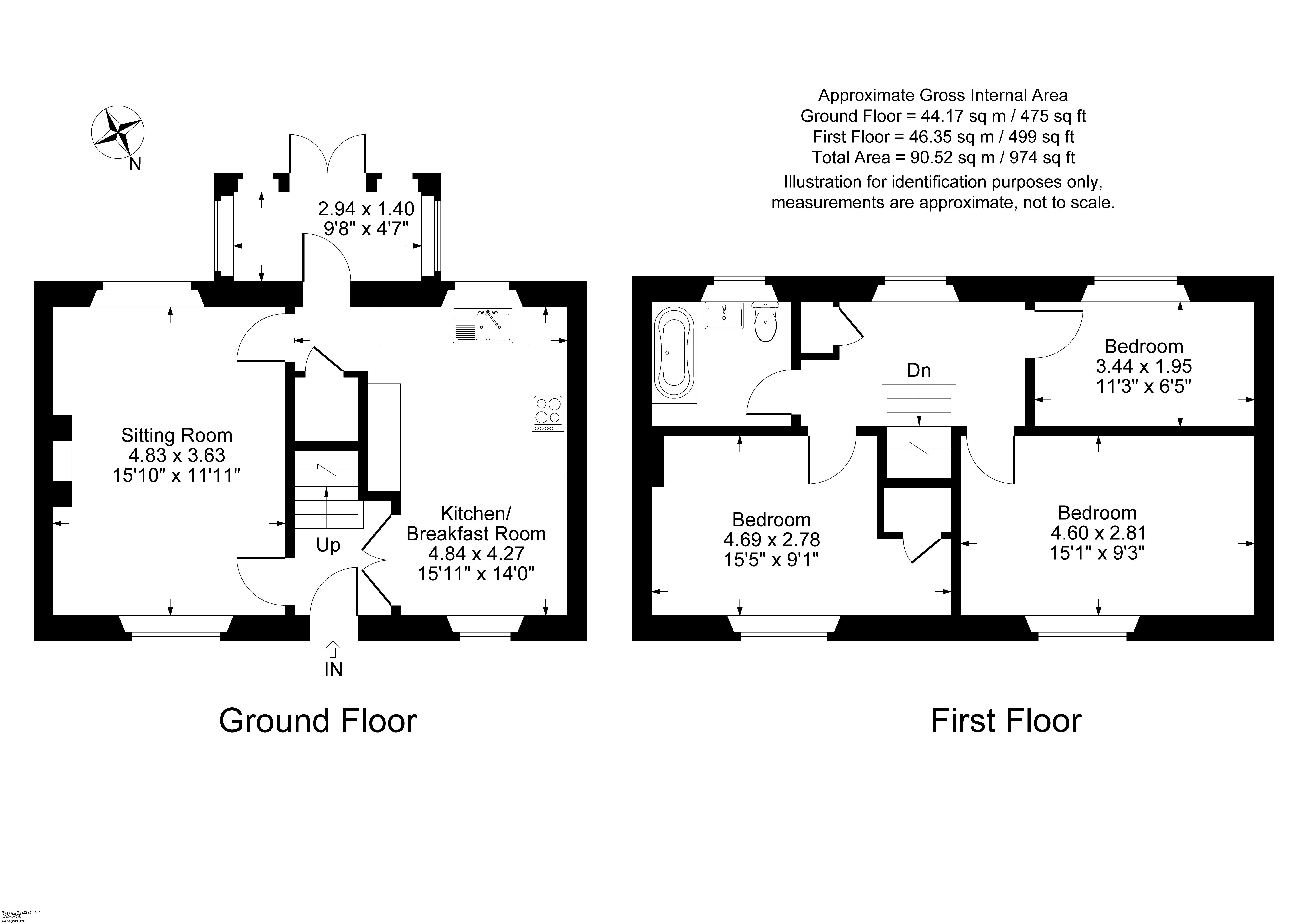 4, Court Close, Banbury floorplan