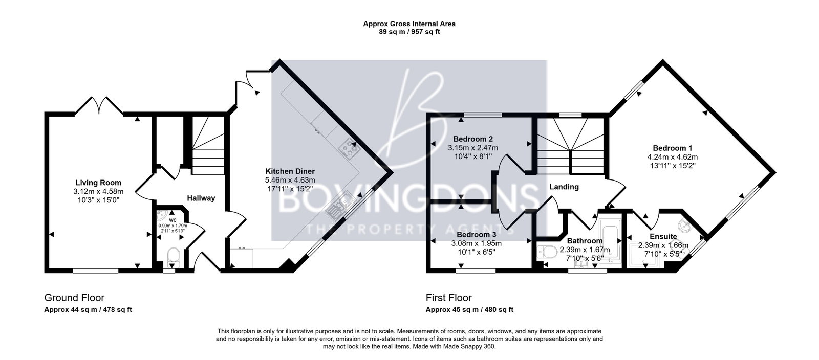1, Bittern Grove, Soham floorplan