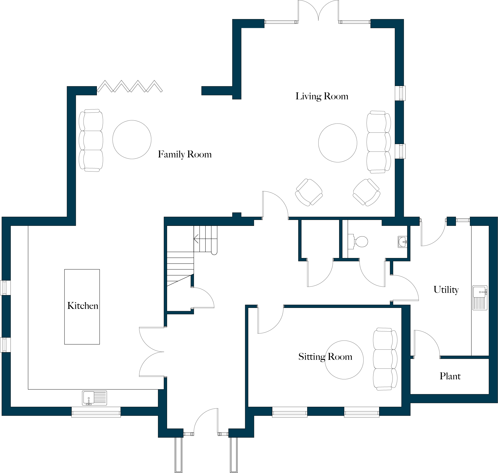 Hertford House, Park Farm Lane, Lower End, Alvescot, Bampton