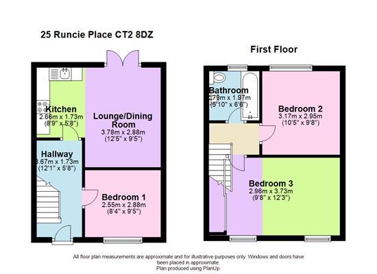 25, Runcie Place, Canterbury floorplan