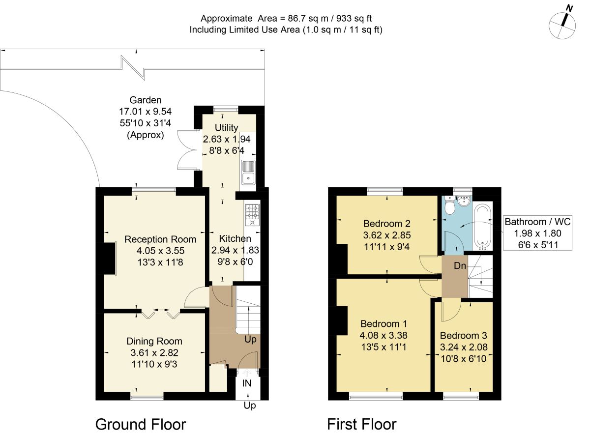 3 Bedrooms Terraced house for sale in Eleanor Gardens, Dagenham RM8