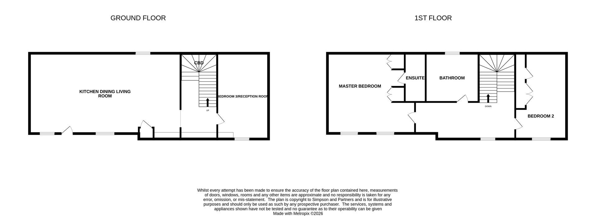 1, Jacques's Yard, Oundle Road, Thrapston floorplan