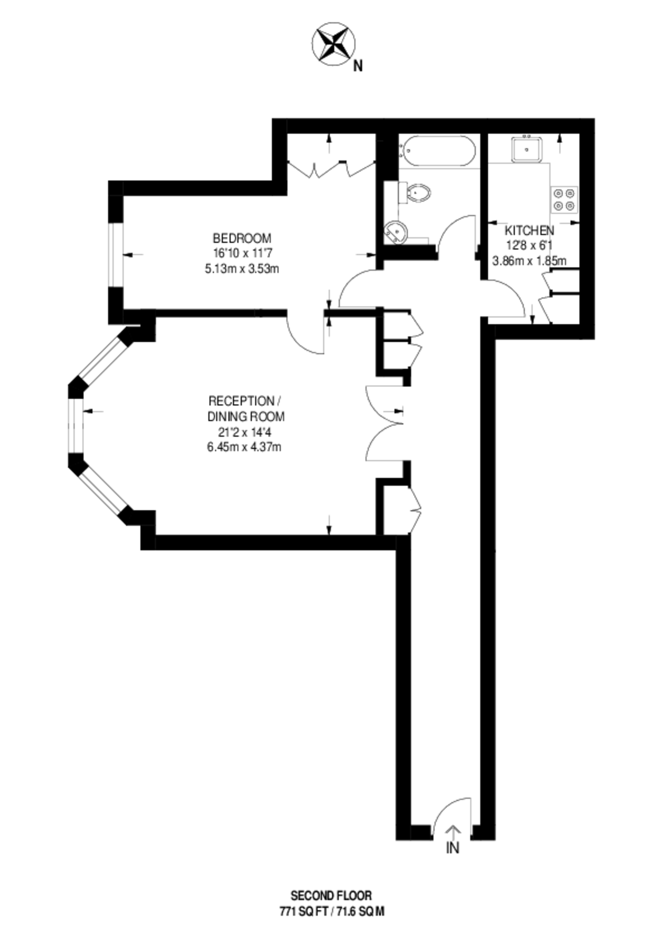 Vincent Square, Westminster floorplan