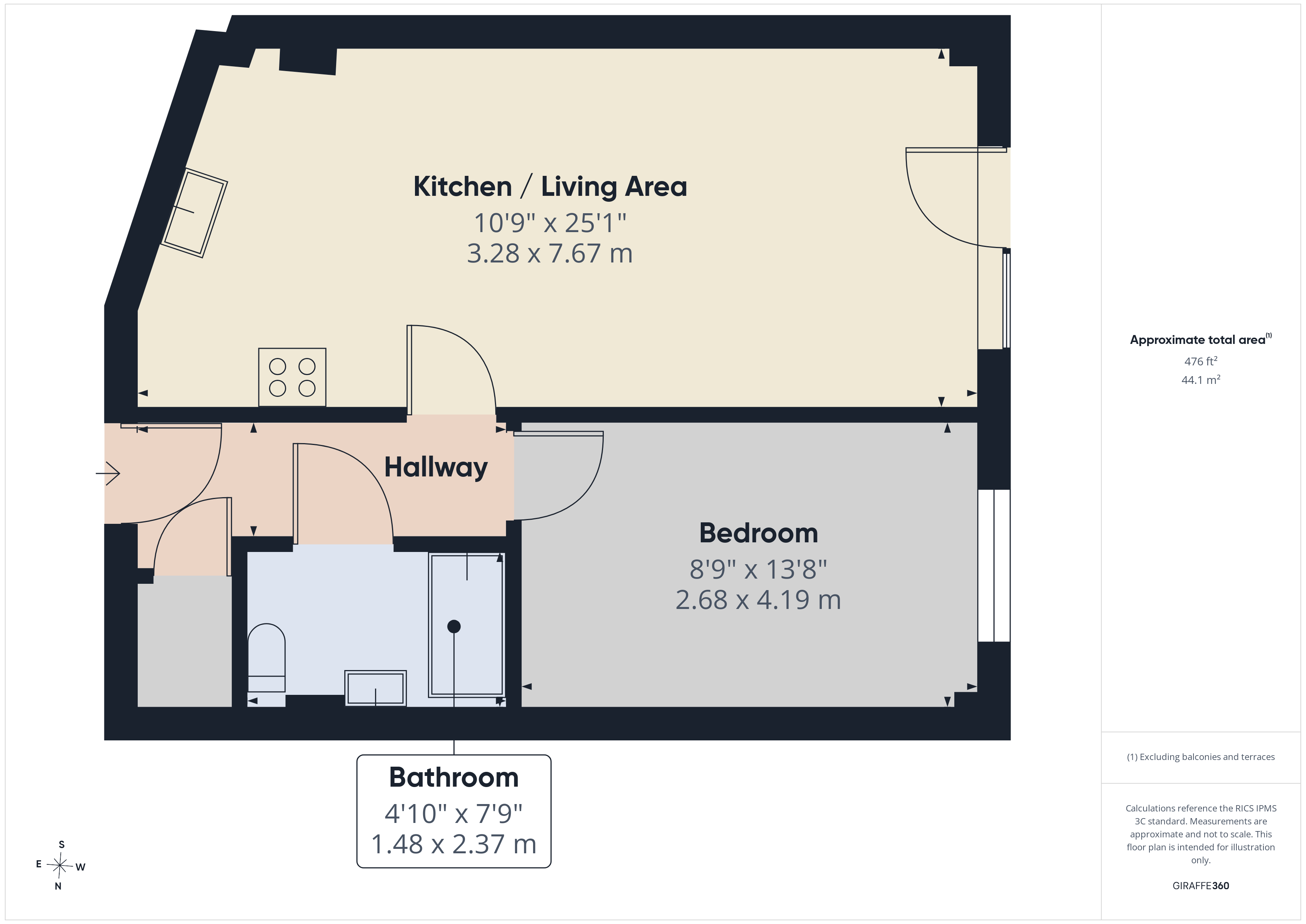 31, The Empress, Bradford floorplan