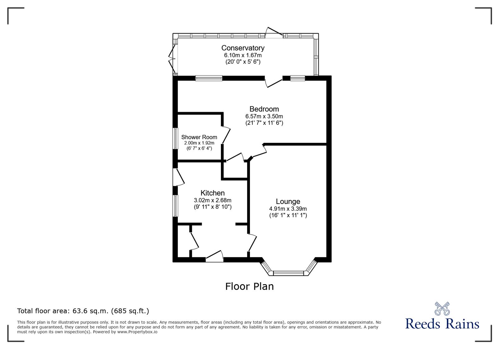 17, Slant Close, Derbyshire floorplan