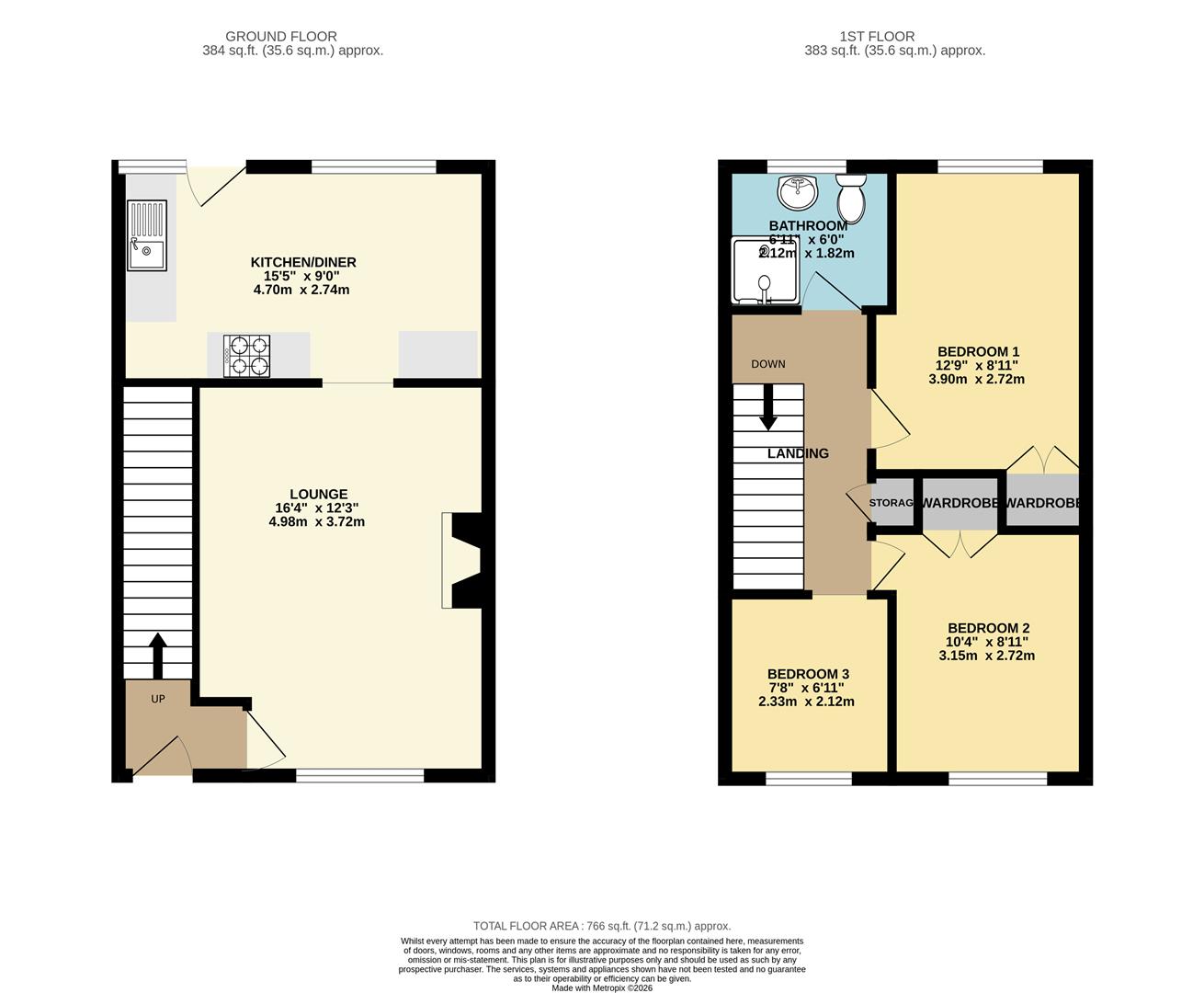 45, Foads Lane, Ramsgate floorplan