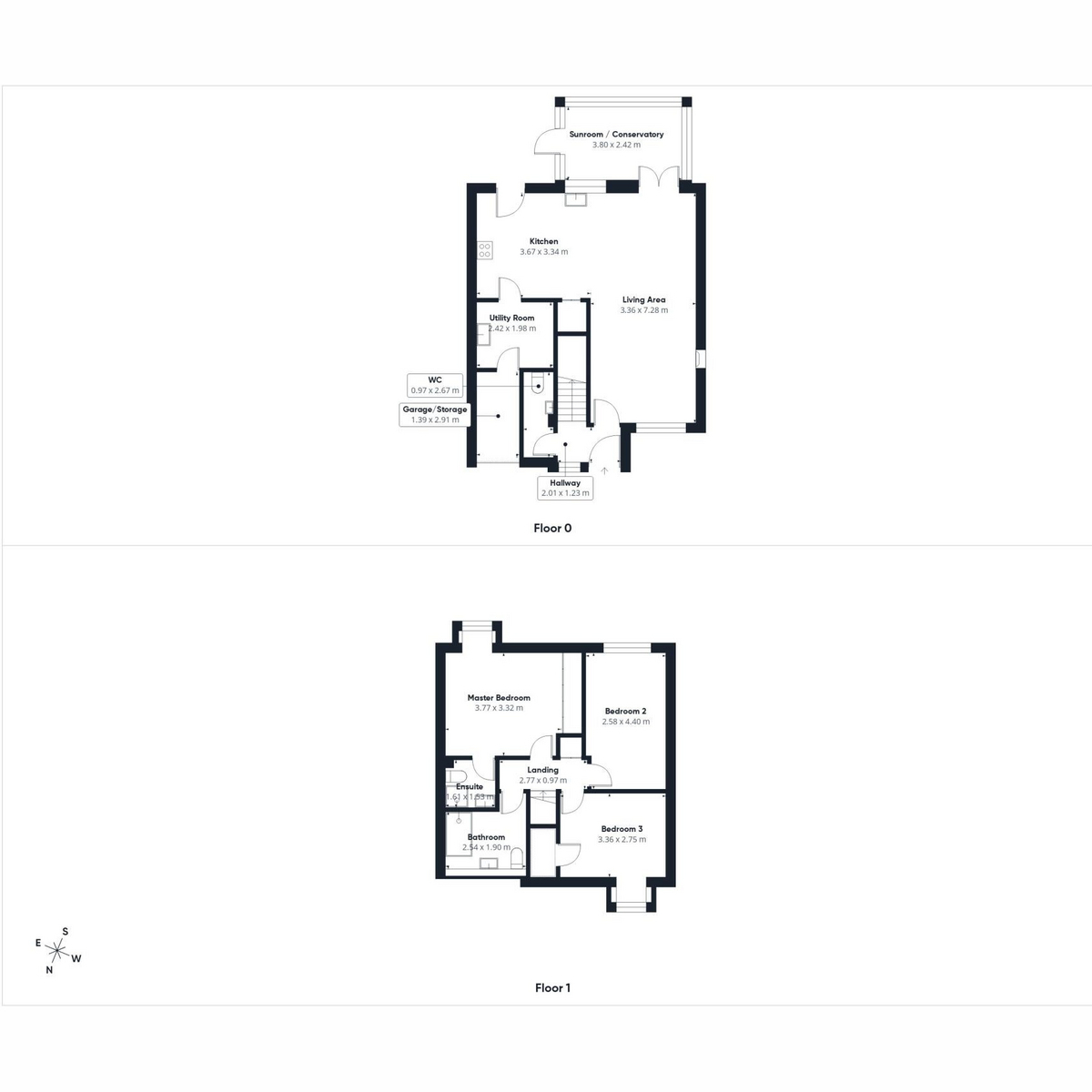 17, Haven Court, Sunderland floorplan