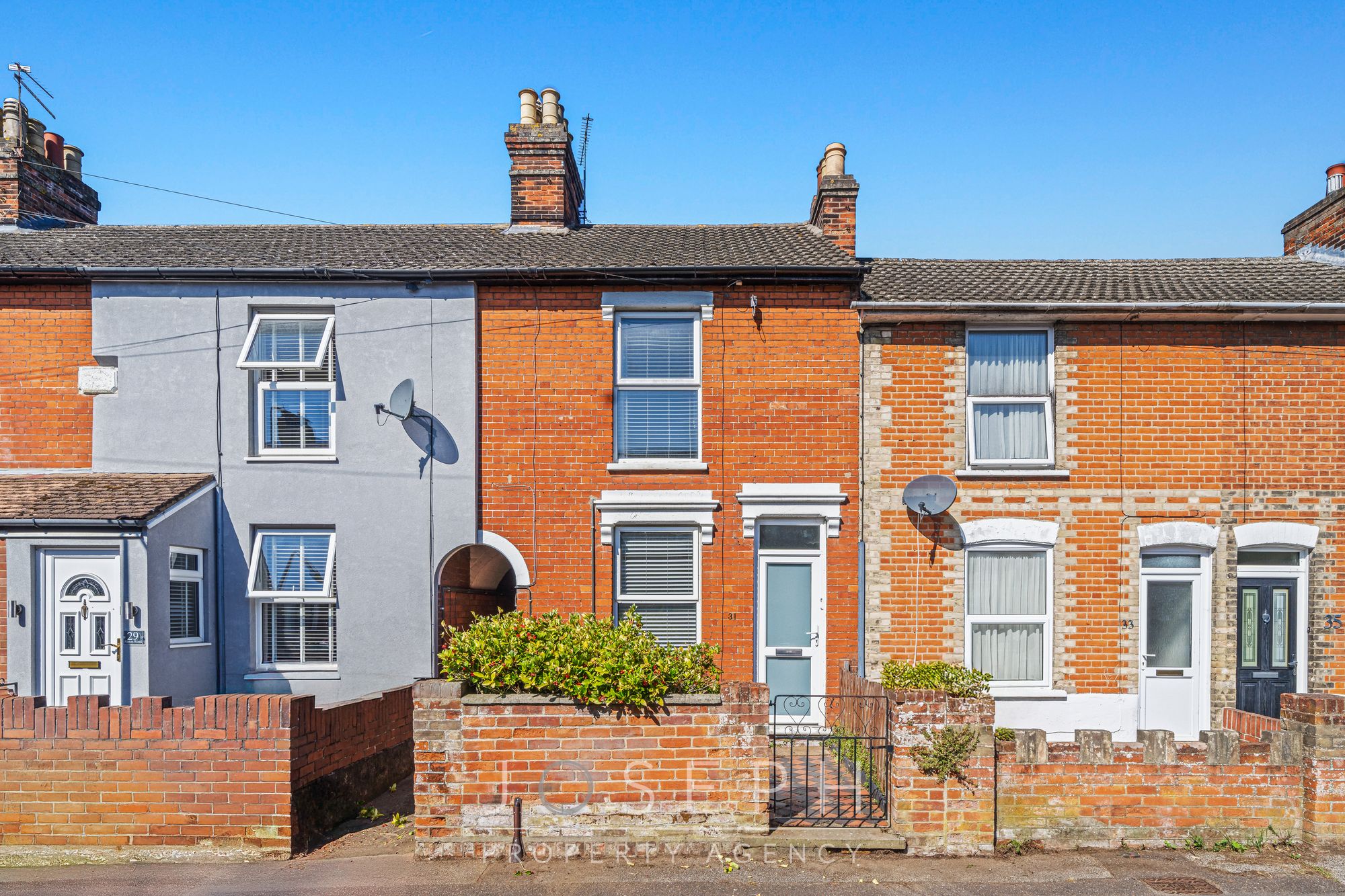 2-bed terraced on 31 Alston Road, Ipswich, £185,000