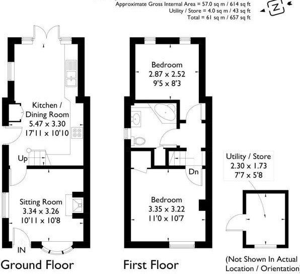 2 Bedrooms Cottage for sale in St. Johns Road, Thatcham RG19