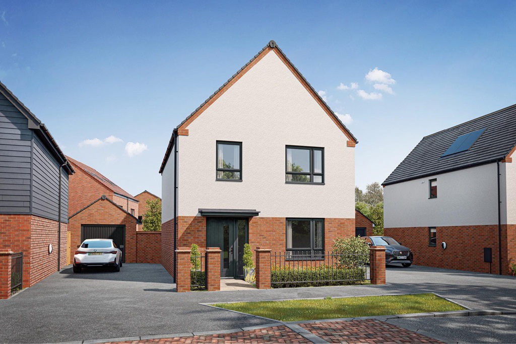 Artist's Impression Of A Typical Aylesford Home
